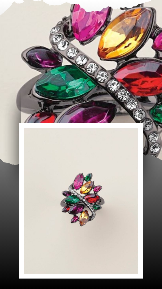 Stained Glass Bloom Ring