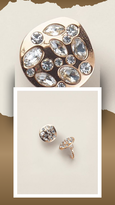 Radiant Cluster Earrings