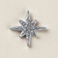 Sterling Silver CZ Cosmic Sparkle Earrings - Thumbnail 2