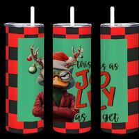 Sarcastic Christmas / Grumpy Animal Humor / Relatable Holiday / Anti-Christmas Cheer - Thumbnail 2