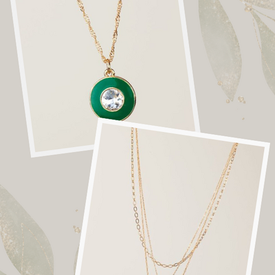 Lucky fortune layered necklace - Thumbnail 5