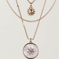 Celestial Shine Layered Necklace - Thumbnail 1
