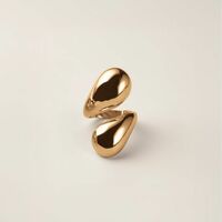 Sleek Spiral Statement Ring - Thumbnail 1