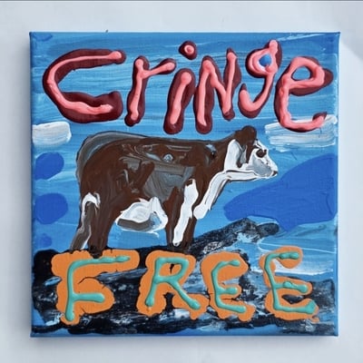 Cringe free cow 