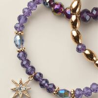 Majestic Plum Bracelet Set - Thumbnail 2