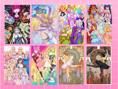 Vaguely Magical Girl Prints