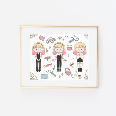 Gwen bitty cutie print - Thumbnail 1