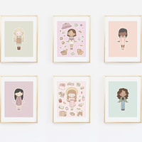 Strawberry Cutie Travel Print - Thumbnail 1