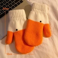 Cute big goose mitten-like gloves - Thumbnail 4
