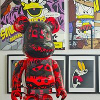 Custom Bearbrick 1000% by Xavi Carbonell "Untitled #3" - Thumbnail 8