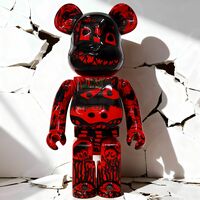 Custom Bearbrick 1000% by Xavi Carbonell "Untitled #3" - Thumbnail 6