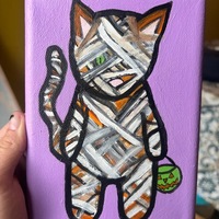 Kitty Mummy (Orange Cat Mummy) - Thumbnail 1