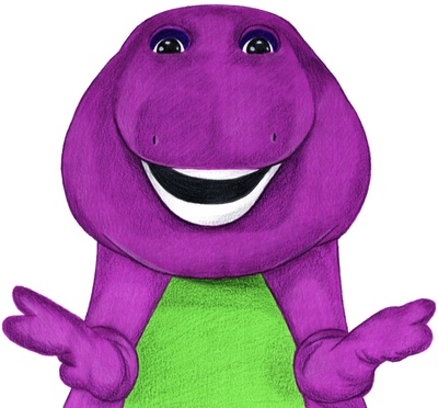 Barney Print