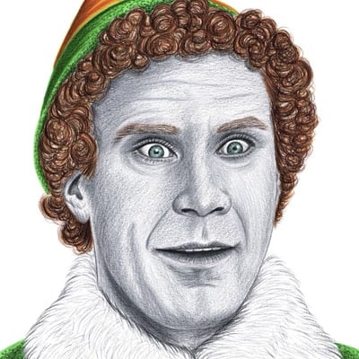 Buddy the elf print