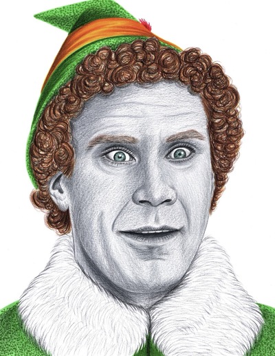 Buddy the Elf Print
