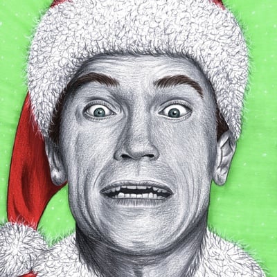 Jingle all the way print