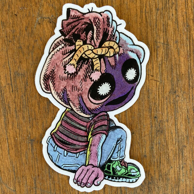 Scarecrow sticker
