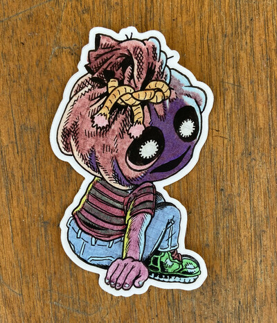 Scarecrow Sticker