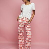 Women's Plaid PJ Set - FINAL SALE - Thumbnail 1