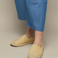 Metallic Espadrille - FINAL SALE - Thumbnail 1