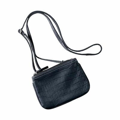 Embossed crossbody bag - final sale