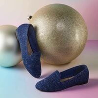 Metallic Knit Loafer - FINAL SALE - Thumbnail 1