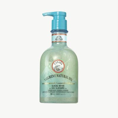 Veilment natural spa glacier water cooling body scrub and cleanser - final sale