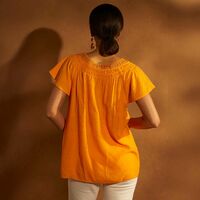 Crochet-Trim Top - FINAL SALE - Thumbnail 3