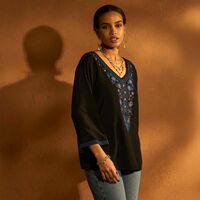 Embroidered Tunic - FINAL SALE - Thumbnail 2