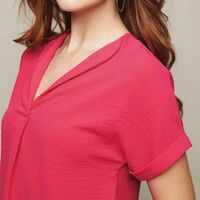 Relaxed V-Neck Pullover - FINAL SALE - Thumbnail 3