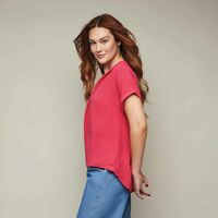 Relaxed V-Neck Pullover - FINAL SALE - Thumbnail 2