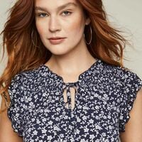 Scatter Floral Top - FINAL SALE - Thumbnail 2