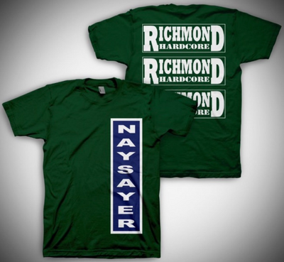 GREEN NAYSAYER T SHIRT