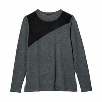 Sueded Shoulder Top - FINAL SALE - Thumbnail 5