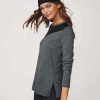 Sueded Shoulder Top - FINAL SALE - Thumbnail 4