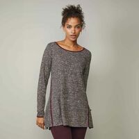 Space-Dye Ribbed Pullover - FINAL SALE - Thumbnail 1