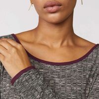 Space-Dye Ribbed Pullover - FINAL SALE - Thumbnail 2