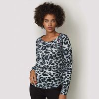 Contrast Stitch Animal Pullover - FINAL SALE - Thumbnail 4