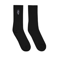 Embroidered socks - Thumbnail 2