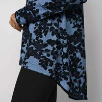 Black Print Pullover - FINAL SALE - Thumbnail 2