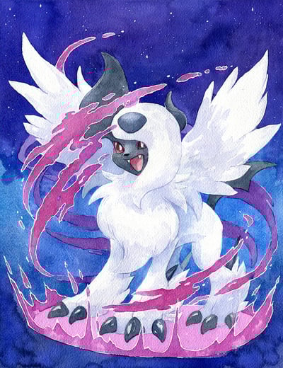 Mega Absol Print