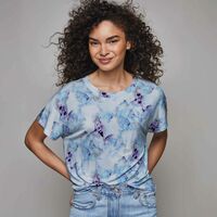 Abstract Print Top - FINAL SALE - Thumbnail 1