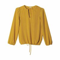 Drawstring Blouse - FINAL SALE - Thumbnail 5
