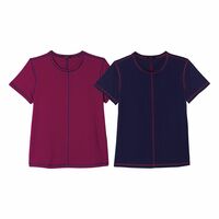 2 Pack Contrast Stitched Top - FINAL SALE - Thumbnail 5