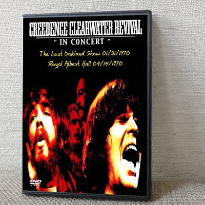 Creedance clearwater revival the lost oakland show 01.31.1970 + royal albert hall 04.14.1970 dvd
