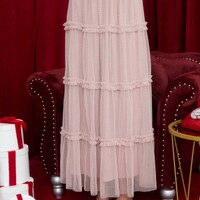 Tulle Tiered Skirt - Thumbnail 1