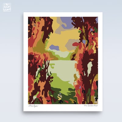 Golden hour print