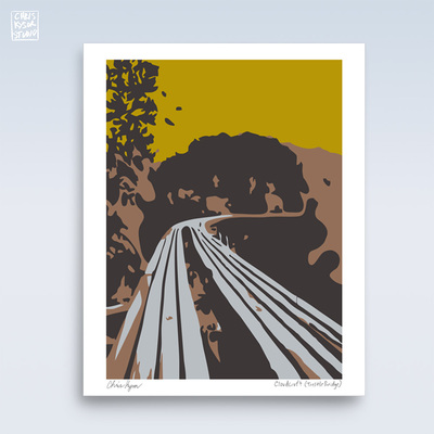 Cloudcroft (Trestle Bridge) Print