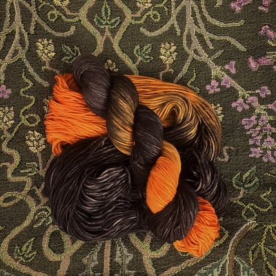 Sleepy hollow hand dyed dk weight yarn