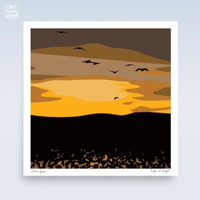 Edge of night print